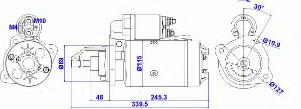 Стартер Delco Remy 19024258 цена, от 187.30 USD